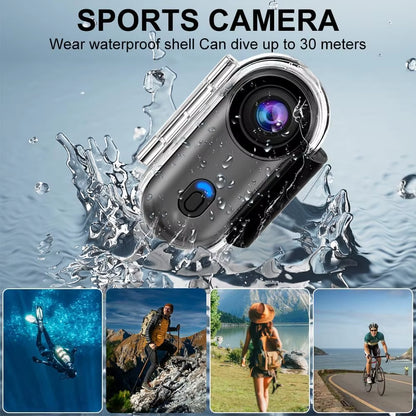 4K Bodycam Mini Camera Outdoor Action Bike Sport Magnetic Wearable Camera Wifi Waterproof Vlog Body Helmet Camera for Cycling