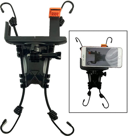 Pmsanzay Fence Mount Holder for Cameras and Smartphones - Black