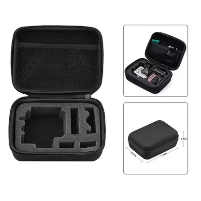 Storage Bag Shockproof Safe Box Portable Carrying Case for Gopro Hero 12 11 10 9 8 7 5 SJCAM AKASO DJI Action Camera Accessories