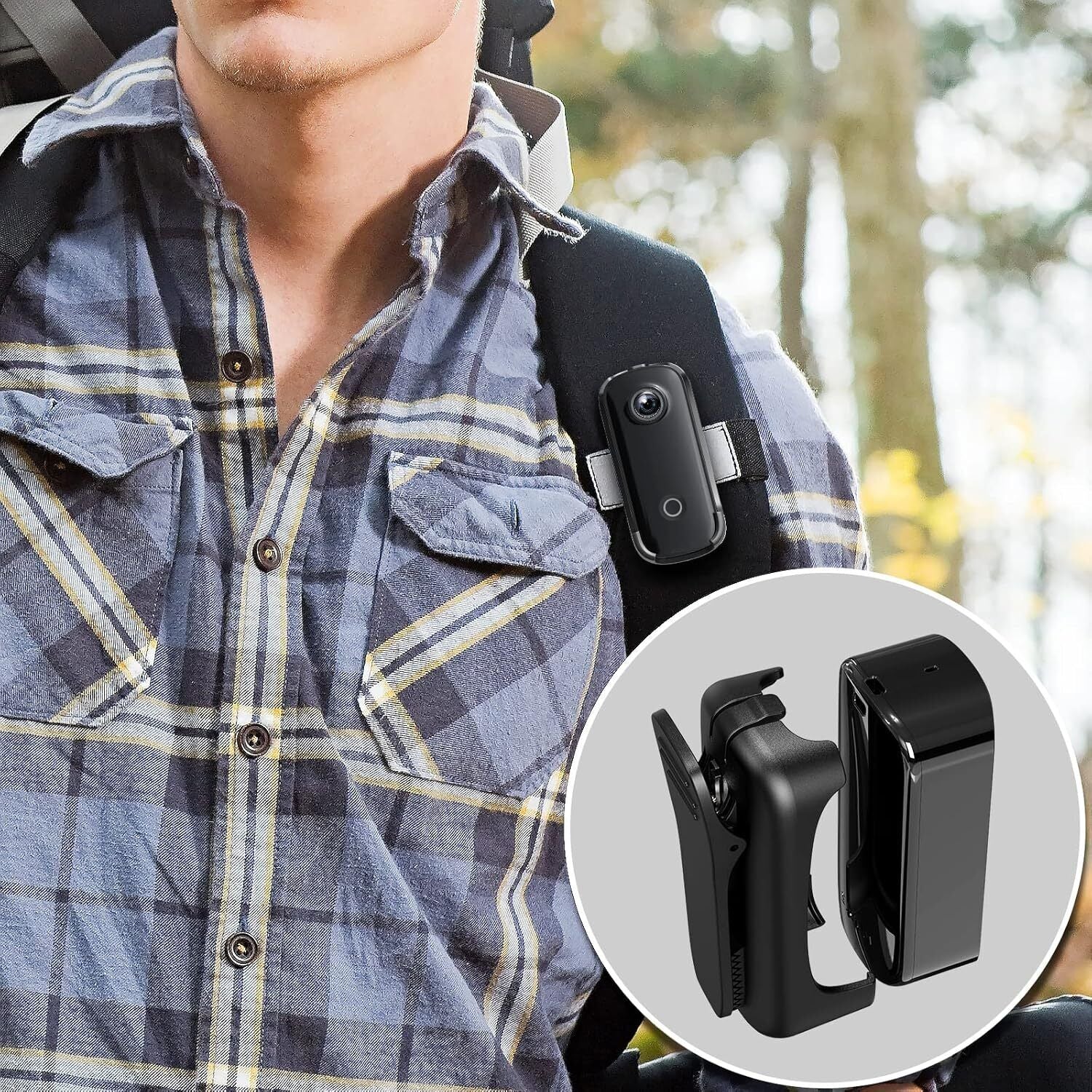 SJCAM Action Camera HD 4K Wifi Sports Mini Body Camera Thumb Camcorder C100+