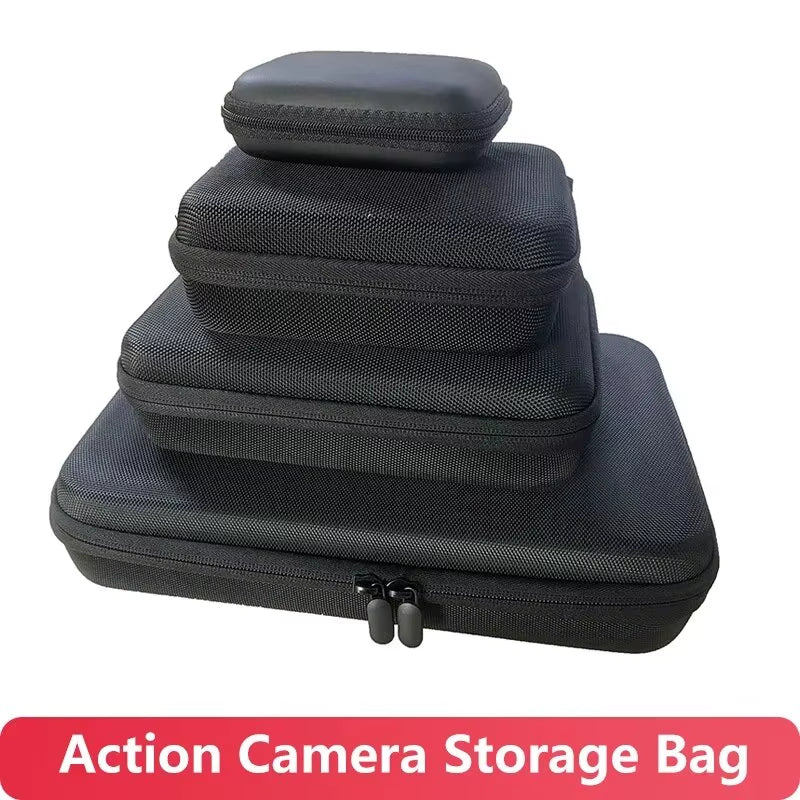 Storage Bag Shockproof Safe Box Portable Carrying Case for Gopro Hero 12 11 10 9 8 7 5 SJCAM AKASO DJI Action Camera Accessories