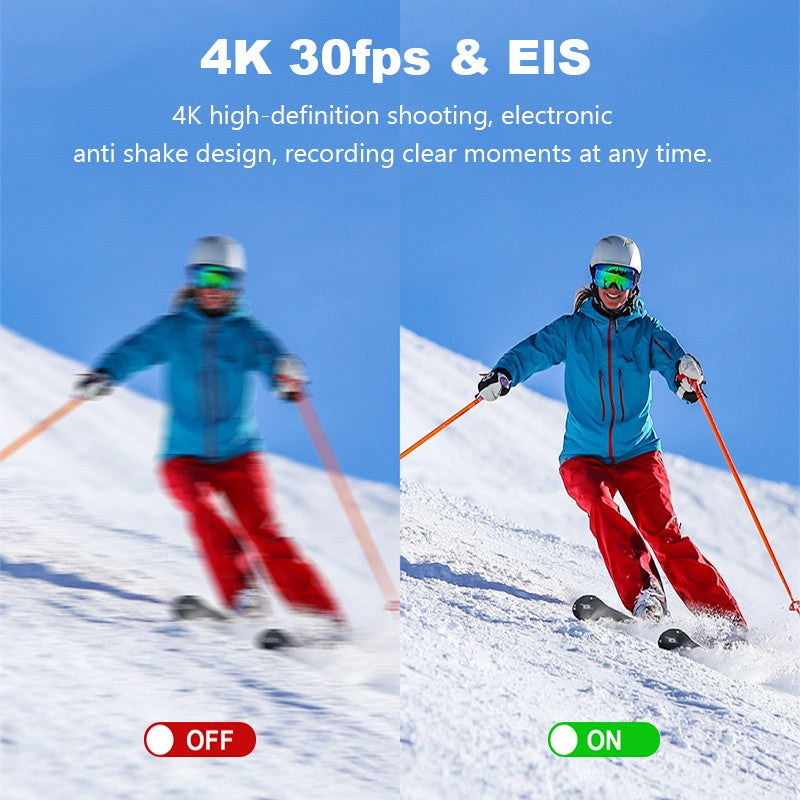 SJCAM Action Camera HD 4K Wifi Sports Mini Body Camera Thumb Camcorder C100+