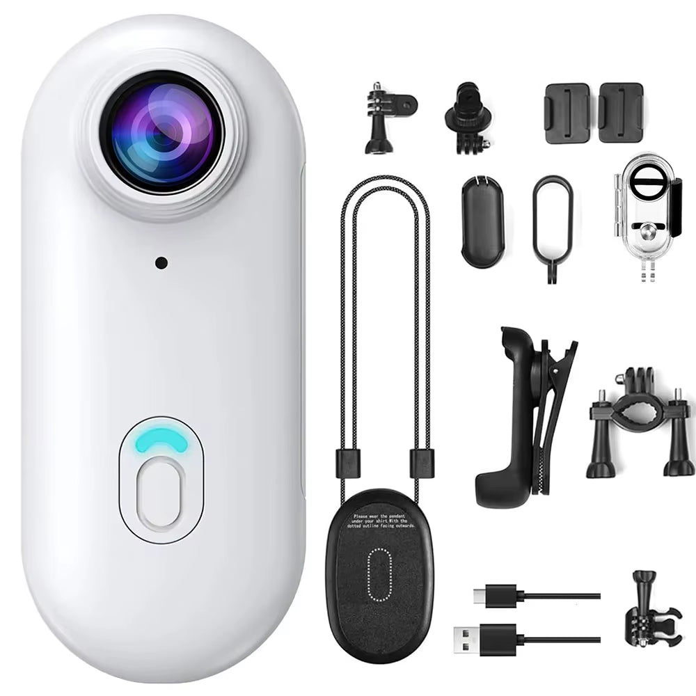 4K Bodycam Mini Camera Outdoor Action Bike Sport Magnetic Wearable Camera Wifi Waterproof Vlog Body Helmet Camera for Cycling